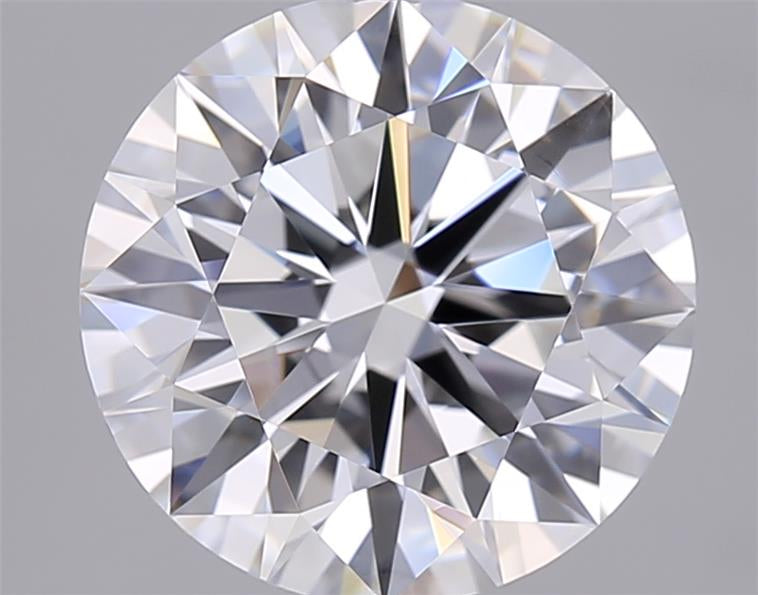 IGI 2.84 Carat Round Brilliant Lab Grown Diamond