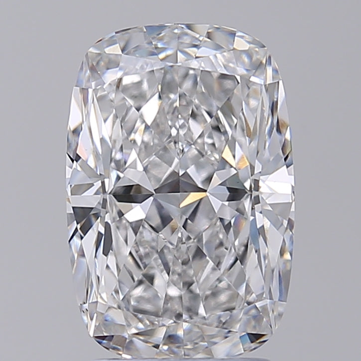 GIA 3.09 Carat Long Cushion Brilliant Lab Grown Diamond