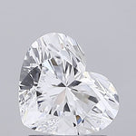 IGI 1.27 Carat Heart Lab Grown Diamond