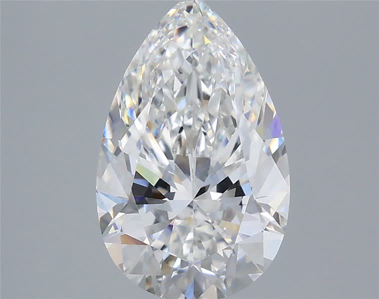 IGI 2.57 Carat Pear Lab Grown Diamond 人工培育鑽石 實驗室人造鑽石