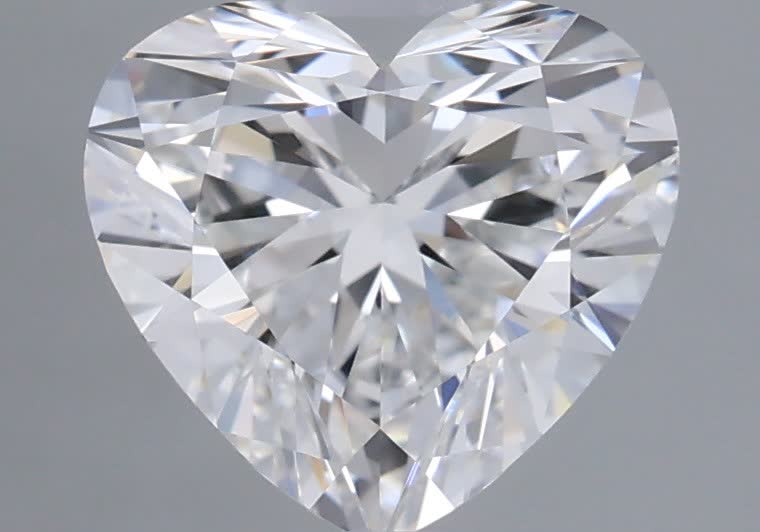IGI 1.05 Carat Heart Lab Grown Diamond