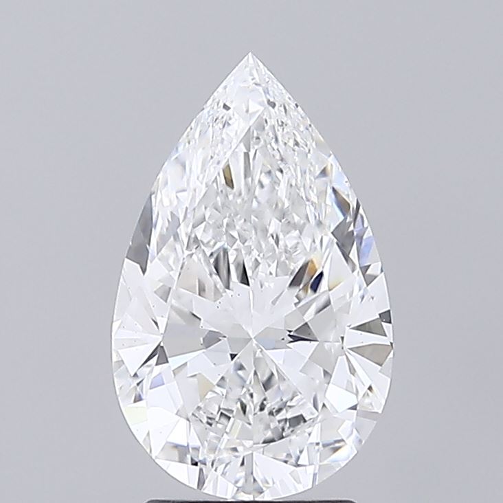 IGI 2.50 Carat Pear Lab Grown Diamond 人工培育鑽石 實驗室人造鑽石