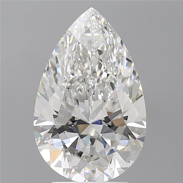 IGI 3.60 Carat Pear Lab Grown Diamond 人工培育鑽石 實驗室人造鑽石