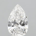 IGI 1.24 Carat Pear Lab Grown Diamond 人工培育鑽石 實驗室人造鑽石