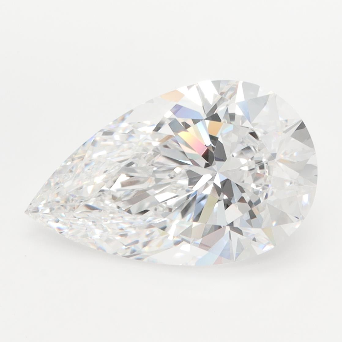 GIA 3.28 Carat Pear Lab Grown Diamond 人工培育鑽石 實驗室人造鑽石