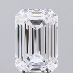 GIA 4.91 Carat Emerald Lab Grown Diamond 人工培育鑽石 實驗室人造鑽石