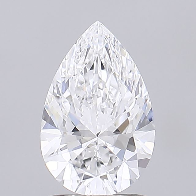 IGI 1.28 Carat Pear Lab Grown Diamond 人工培育鑽石 實驗室人造鑽石
