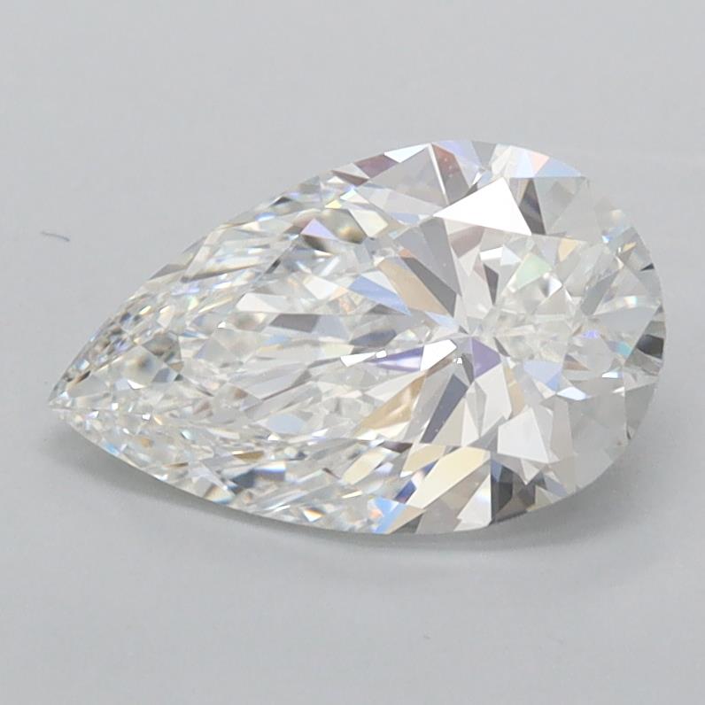 IGI 1.30 Carat Pear Lab Grown Diamond 人工培育鑽石 實驗室人造鑽石