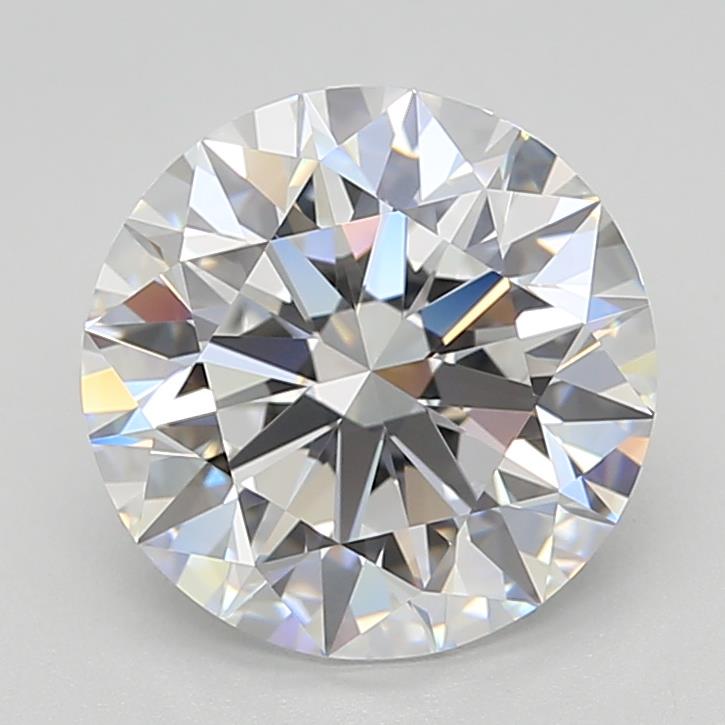 GIA 2.98 Carat Round Brilliant Lab Grown Diamond