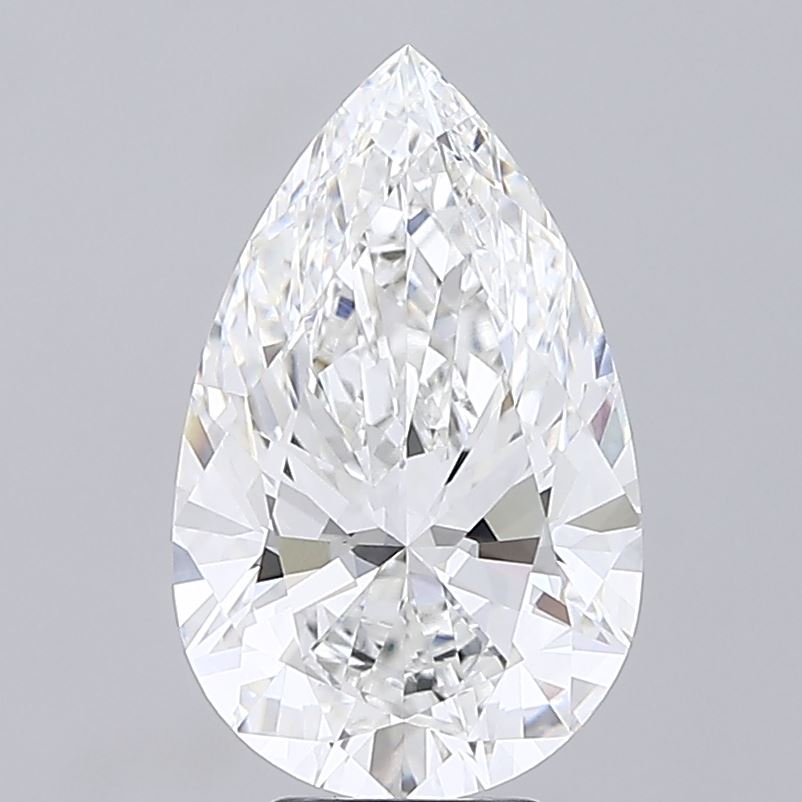 IGI 6.07 Carat Pear Lab Grown Diamond 人工培育鑽石 實驗室人造鑽石