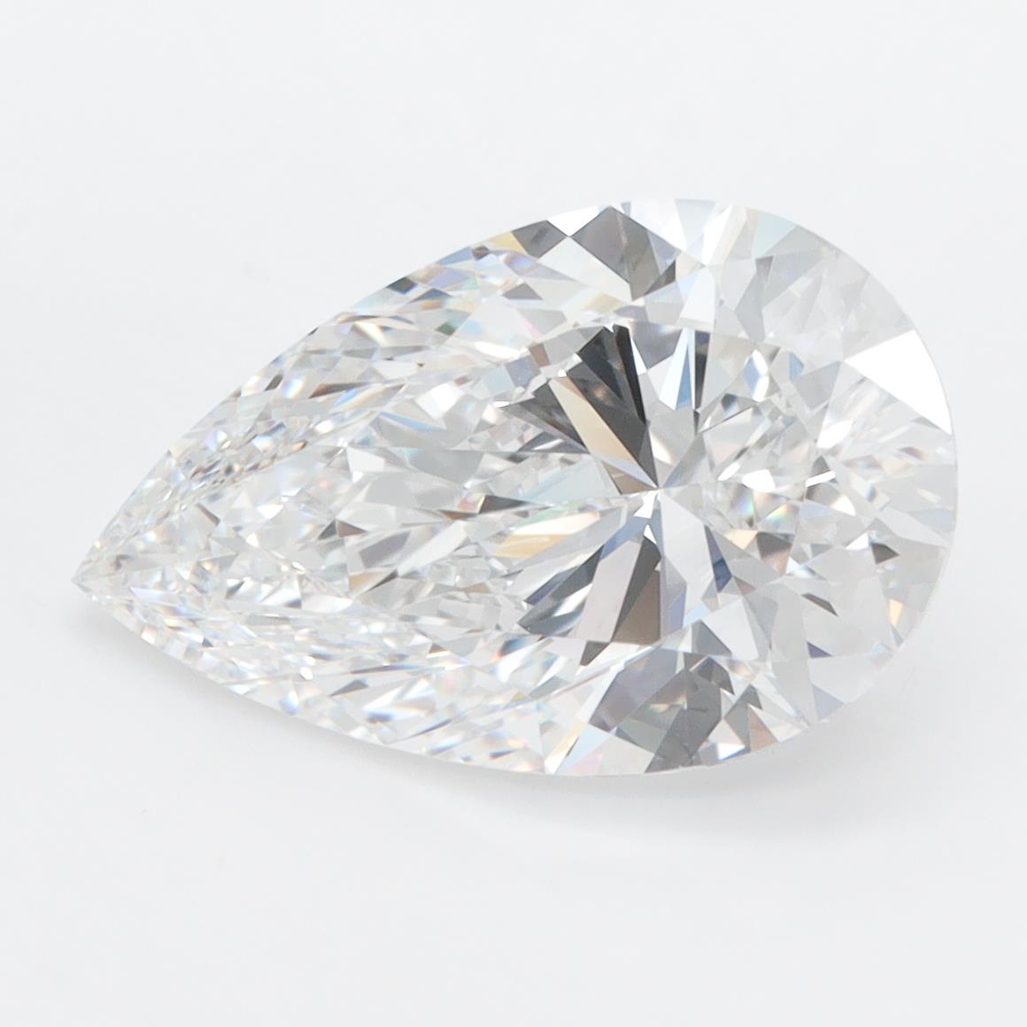 IGI 4.01 Carat Pear Lab Grown Diamond 人工培育鑽石 實驗室人造鑽石