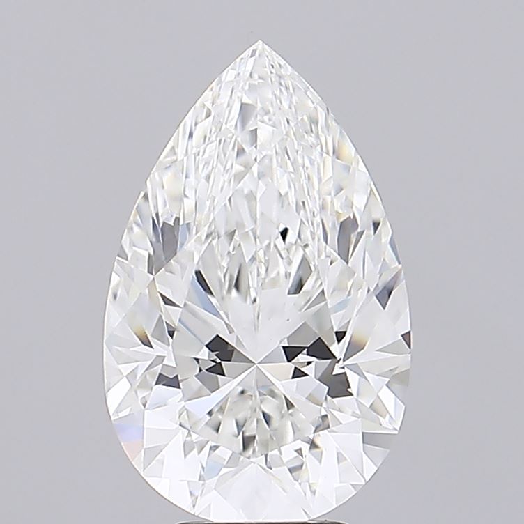 IGI 6.09 Carat Pear Lab Grown Diamond 人工培育鑽石 實驗室人造鑽石