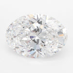 GIA 3.74 Carat Oval Lab Grown Diamond 人工培育鑽石 實驗室人造鑽石