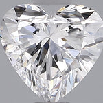 IGI 0.81 Carat Heart Lab Grown Diamond