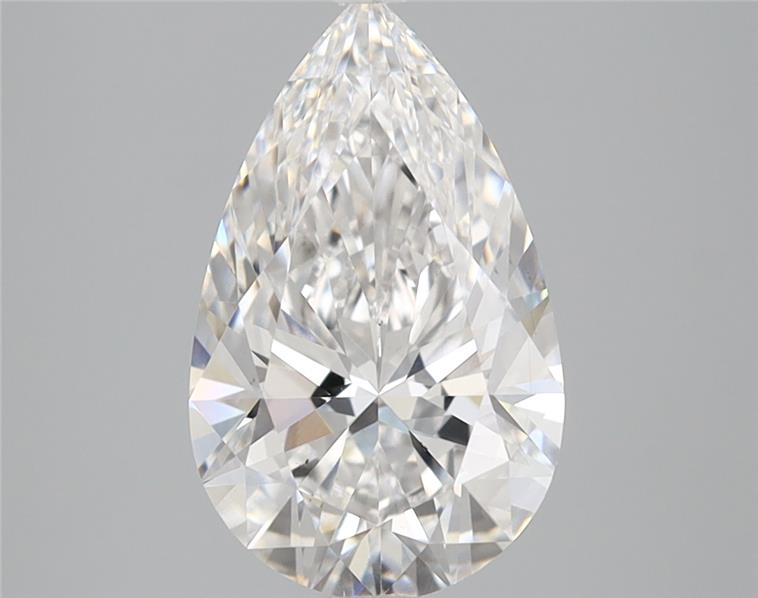 GIA 2.08 Carat Pear Lab Grown Diamond 人工培育鑽石 實驗室人造鑽石