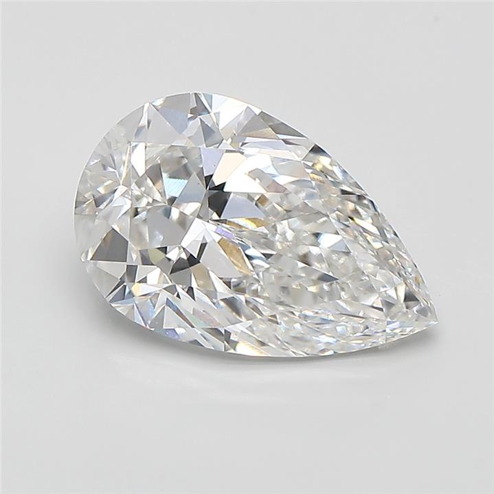 IGI 2.70 Carat Pear Lab Grown Diamond 人工培育鑽石 實驗室人造鑽石