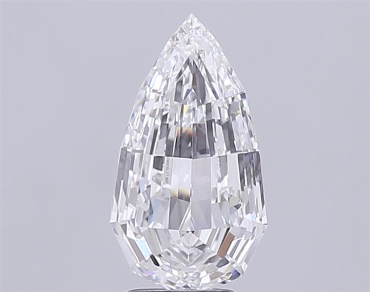 IGI 3.02 Carat Pear Lab Grown Diamond 人工培育鑽石 實驗室人造鑽石
