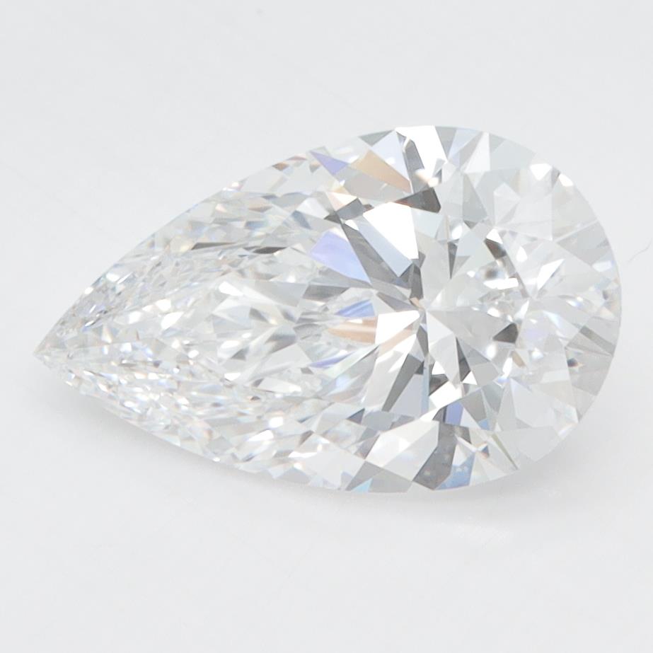 IGI 2.10 Carat Pear Lab Grown Diamond 人工培育鑽石 實驗室人造鑽石