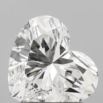IGI 1.58 Carat Heart Lab Grown Diamond