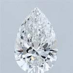 IGI 3.02 Carat Pear Lab Grown Diamond 人工培育鑽石 實驗室人造鑽石
