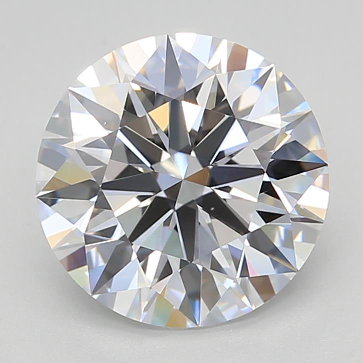 GIA 3.03 Carat Round Brilliant Lab Grown Diamond