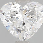 IGI 1.58 Carat Heart Lab Grown Diamond