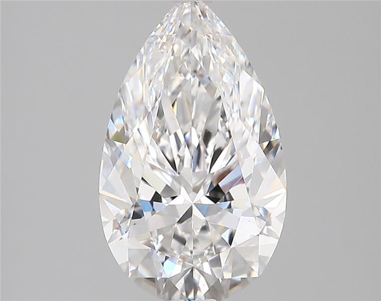 IGI 2.81 Carat Pear Lab Grown Diamond 人工培育鑽石 實驗室人造鑽石