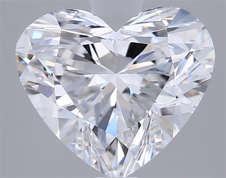 IGI 1.61 Carat Heart Lab Grown Diamond