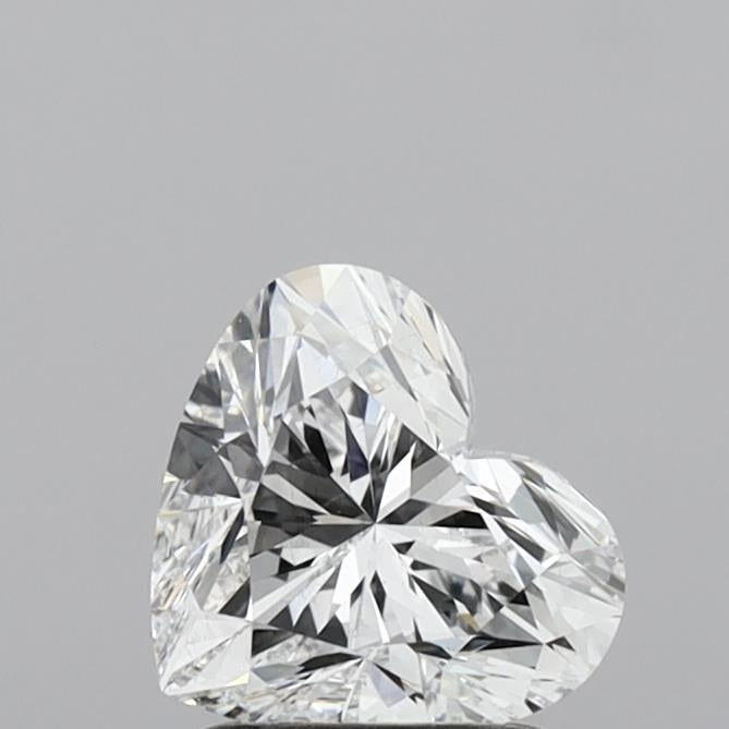 IGI 1.51 Carat Heart Lab Grown Diamond