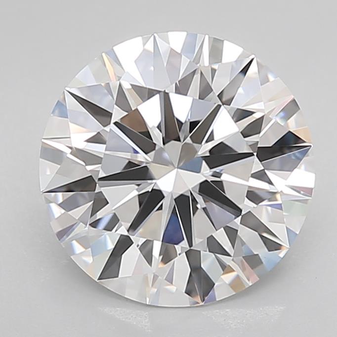 GIA 3.04 Carat Round Brilliant Lab Grown Diamond