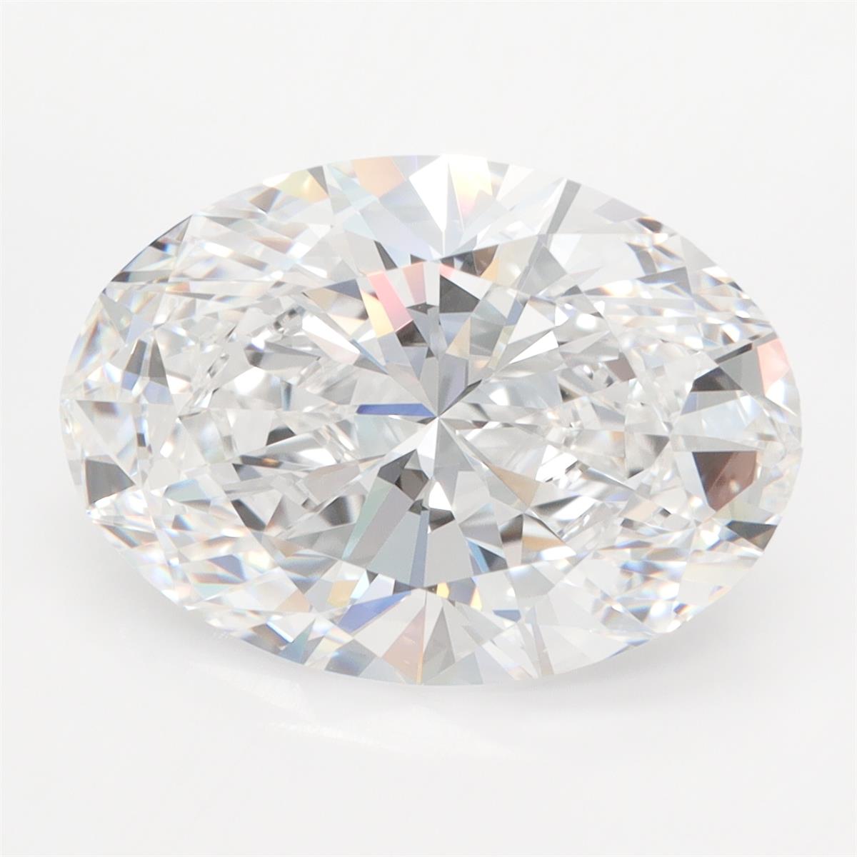 GIA 6.47 Carat Oval Lab Grown Diamond 人工培育鑽石 實驗室人造鑽石