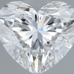 IGI 1.6 Carat Heart Lab Grown Diamond