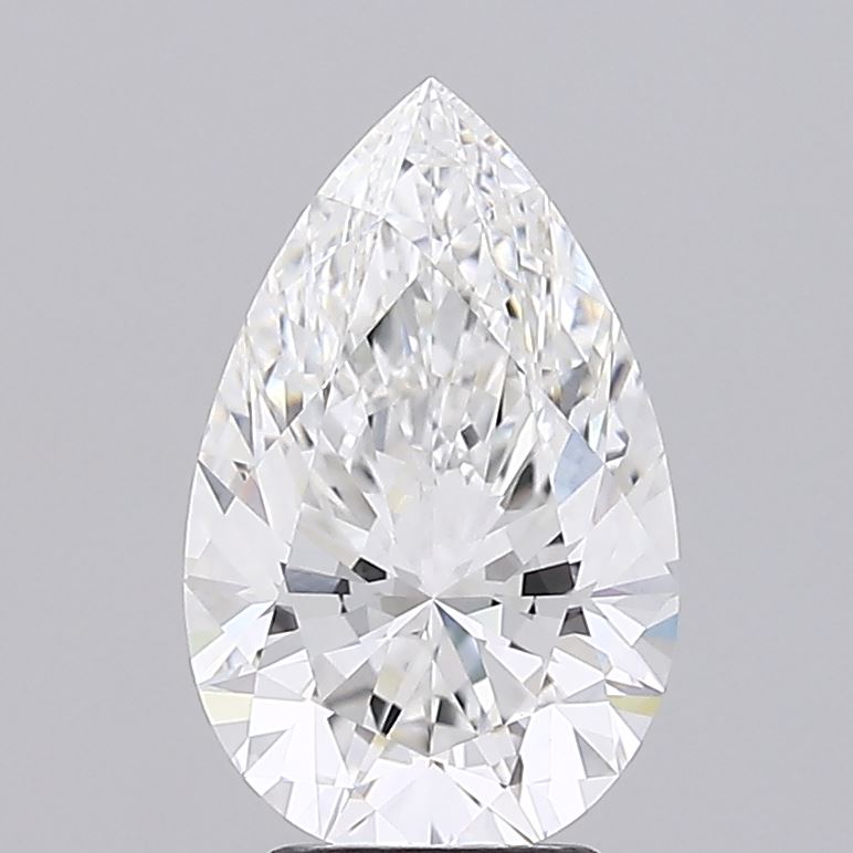 IGI 3.90 Carat Pear Lab Grown Diamond 人工培育鑽石 實驗室人造鑽石