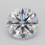 GIA 3.06 Carat Round Brilliant Lab Grown Diamond