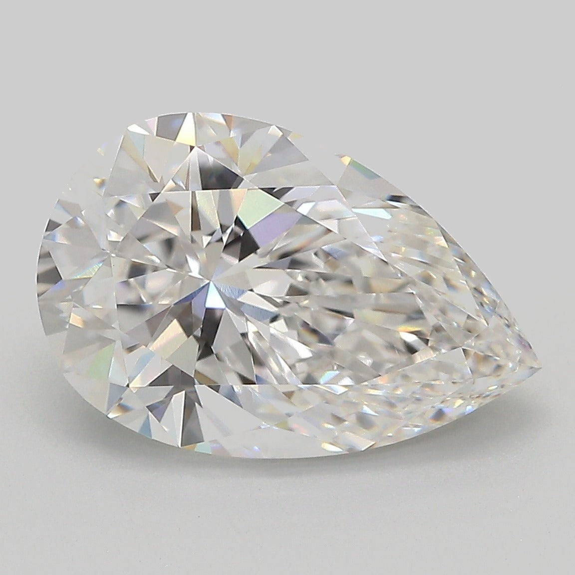 IGI 5.02 Carat Pear Lab Grown Diamond 人工培育鑽石 實驗室人造鑽石