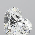 IGI 1.63 Carat Heart Lab Grown Diamond