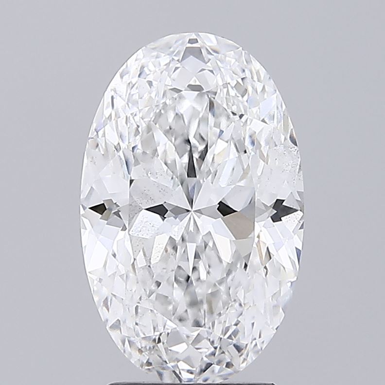 IGI 2.96 Carat Oval Lab Grown Diamond 人工培育鑽石 實驗室人造鑽石