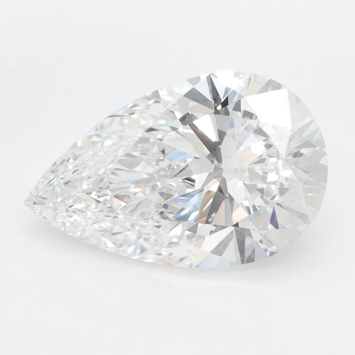 IGI 3.64 Carat Pear Lab Grown Diamond 人工培育鑽石 實驗室人造鑽石