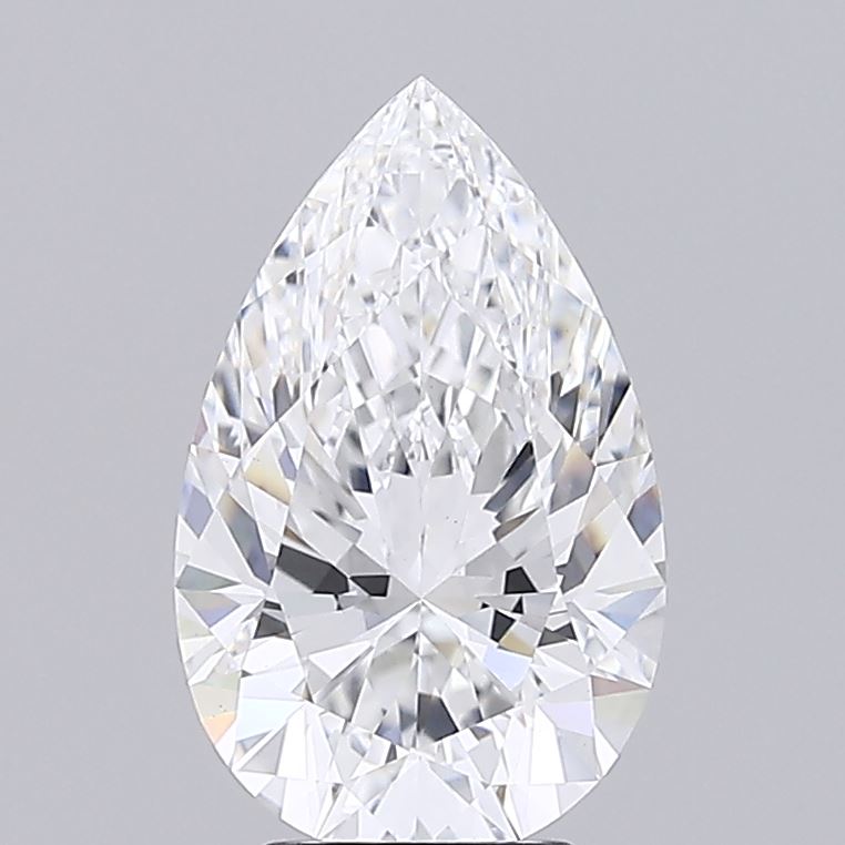 IGI 3.72 Carat Pear Lab Grown Diamond 人工培育鑽石 實驗室人造鑽石
