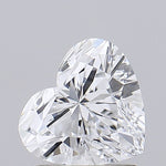 IGI 1.24 Carat Heart Lab Grown Diamond