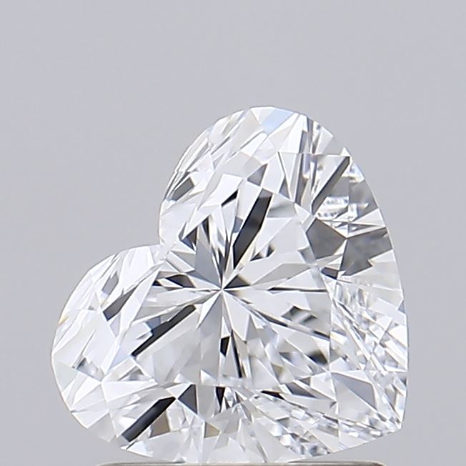 IGI 1.24 Carat Heart Lab Grown Diamond