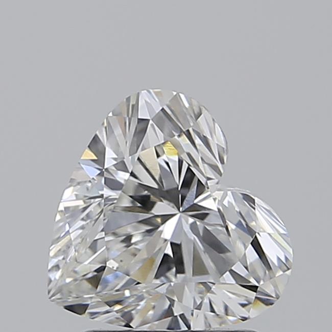 IGI 1.52 Carat Heart Lab Grown Diamond