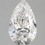 IGI 1.33 Carat Pear Lab Grown Diamond