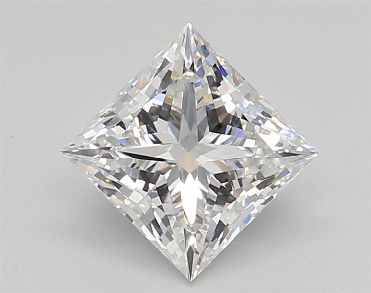 GIA 1.52 Carat Princess Cut Lab Grown Diamond