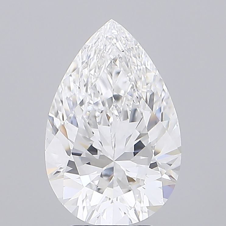 IGI 4.54 Carat Pear Lab Grown Diamond 人工培育鑽石 實驗室人造鑽石