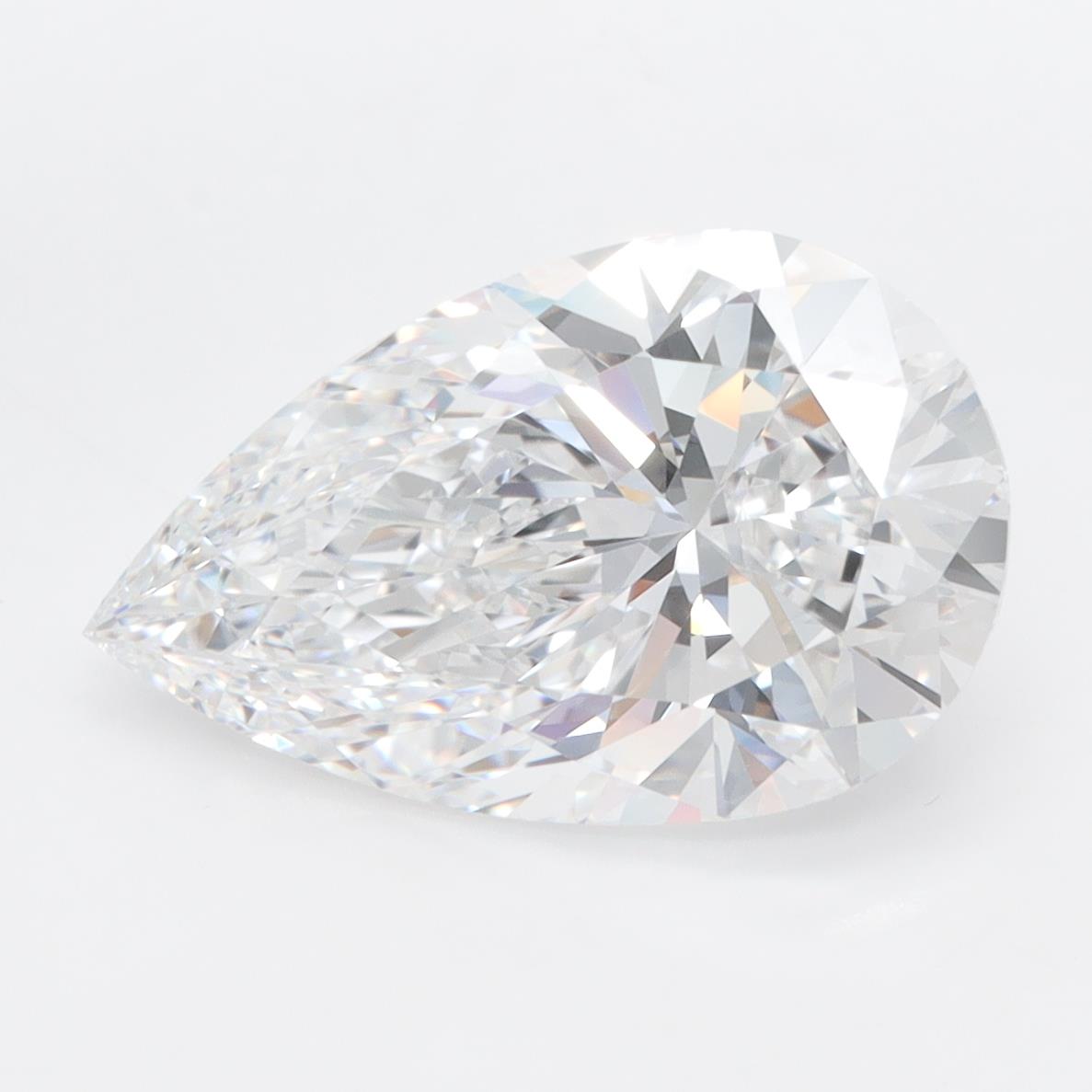 IGI 4.08 Carat Pear Lab Grown Diamond 人工培育鑽石 實驗室人造鑽石