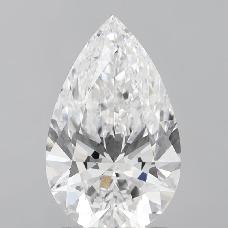 IGI 2.57 Carat Pear Lab Grown Diamond 人工培育鑽石 實驗室人造鑽石