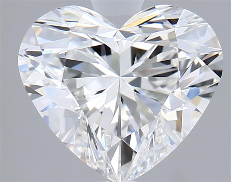 IGI 2.02 Carat Heart Lab Grown Diamond