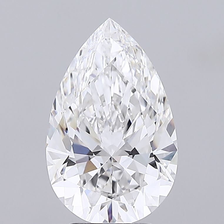 IGI 4.00 Carat Pear Lab Grown Diamond 人工培育鑽石 實驗室人造鑽石