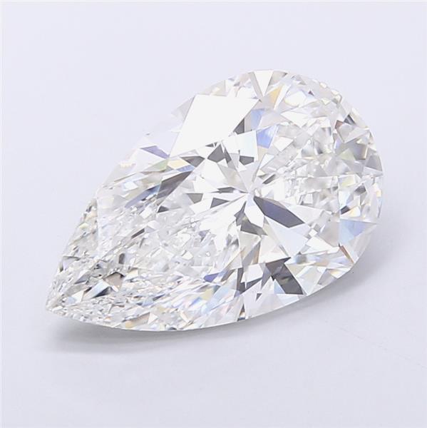 IGI 5.06 Carat Pear Lab Grown Diamond 人工培育鑽石 實驗室人造鑽石